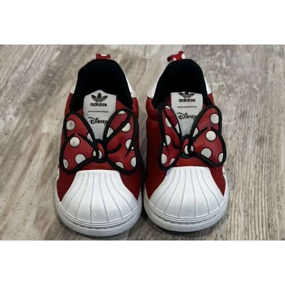 Adidas Originals Superstar 360 Disney Minnie Mouse Girl's Size 5K